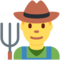 Man Farmer emoji on Twitter